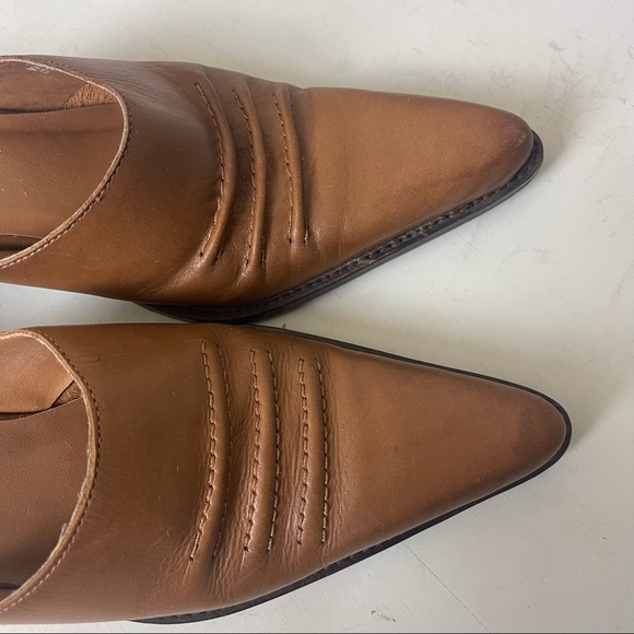 Connie Westfield Western Leather Shoe Size 7 - Picture 3 of 9